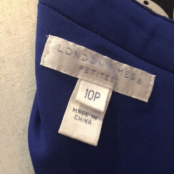 London Times dress with bow detail. 10P - Picture 5 of 5